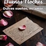 buenas noches dulces sueños, mi amor