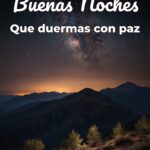 buenas noches que duermas con paz