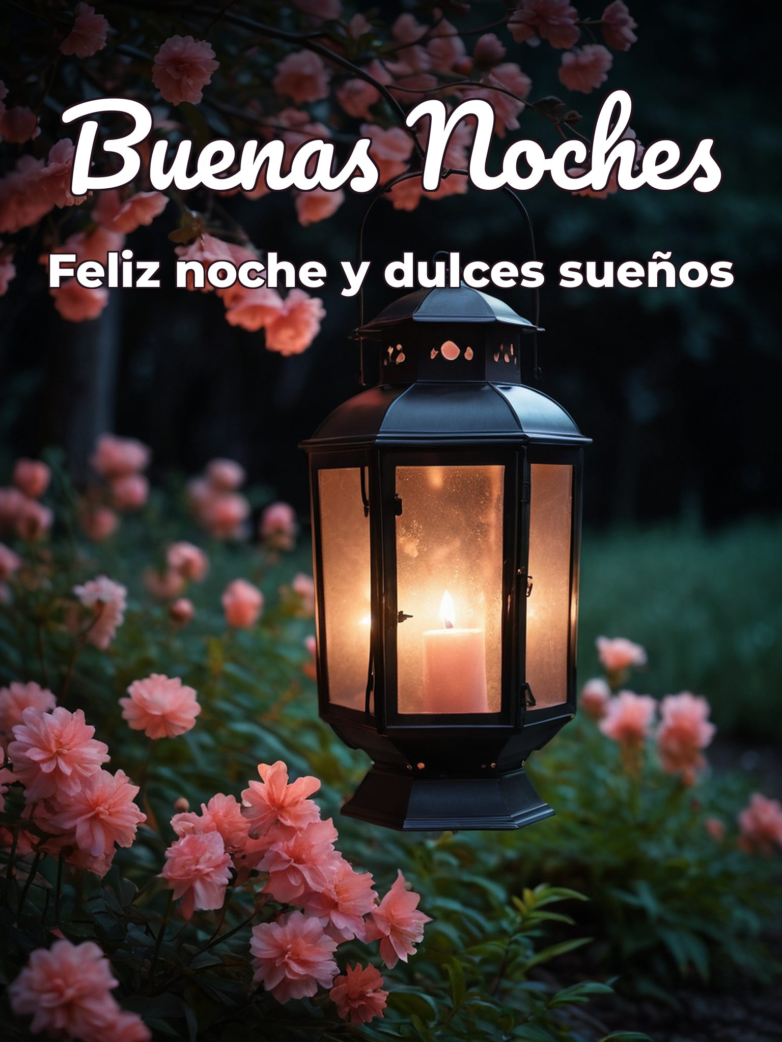 Mensajes bonitos de buenas noches para una mujer