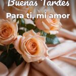 buenas tardes para ti, mi amor