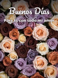 Mensajes bonitos de buenos días amor