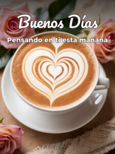 Mensajes bonitos de buenos días amor para Facebook