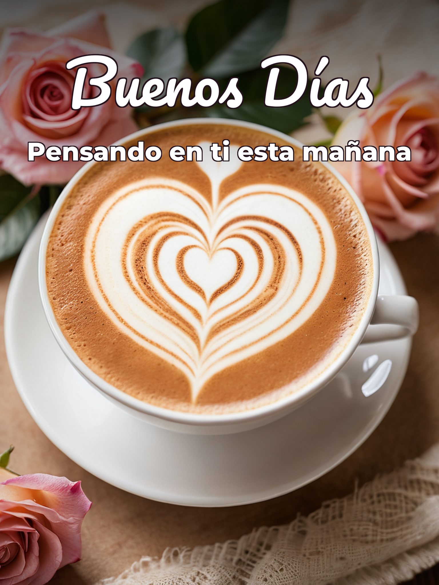 Mensajes bonitos de buenos días amor para Facebook