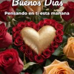 buenos días pensando en ti esta mañana