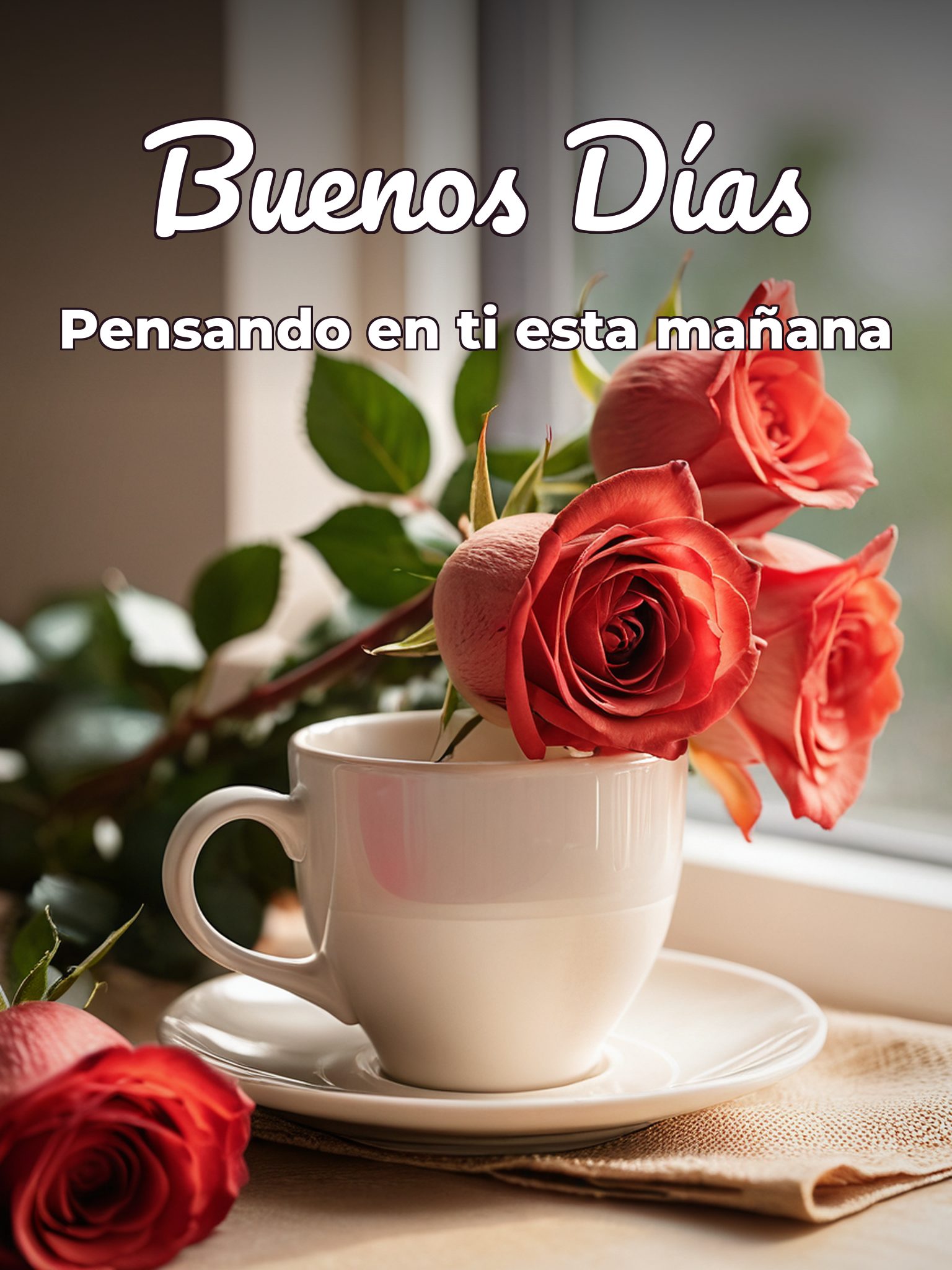 Mensajes bonitos de buenos días para enamorar a una mujer para WhatsApp