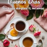 buenos días un buen día para ti, mi amor