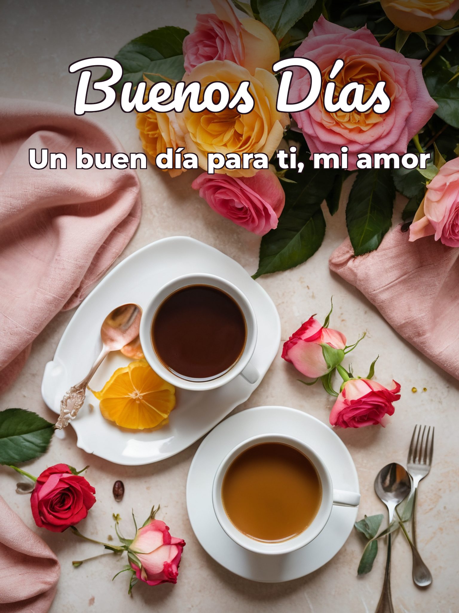 Mensajes bonitos de buenos días para enamorar para WhatsApp