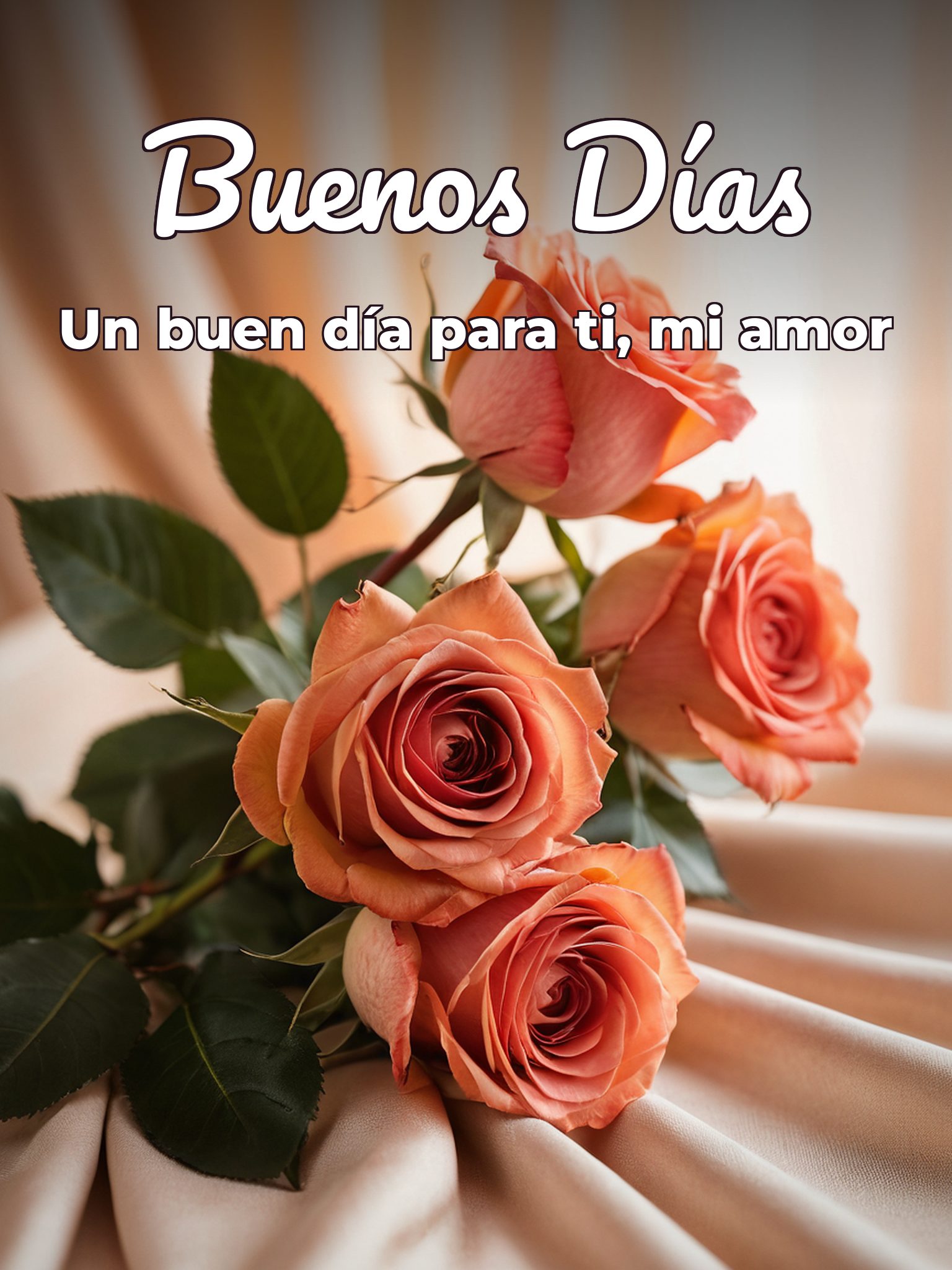 Mensajes bonitos de buenos días para enamorar