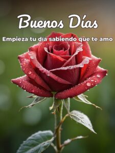 Mensajes bonitos de buenos días para mi amor para celular