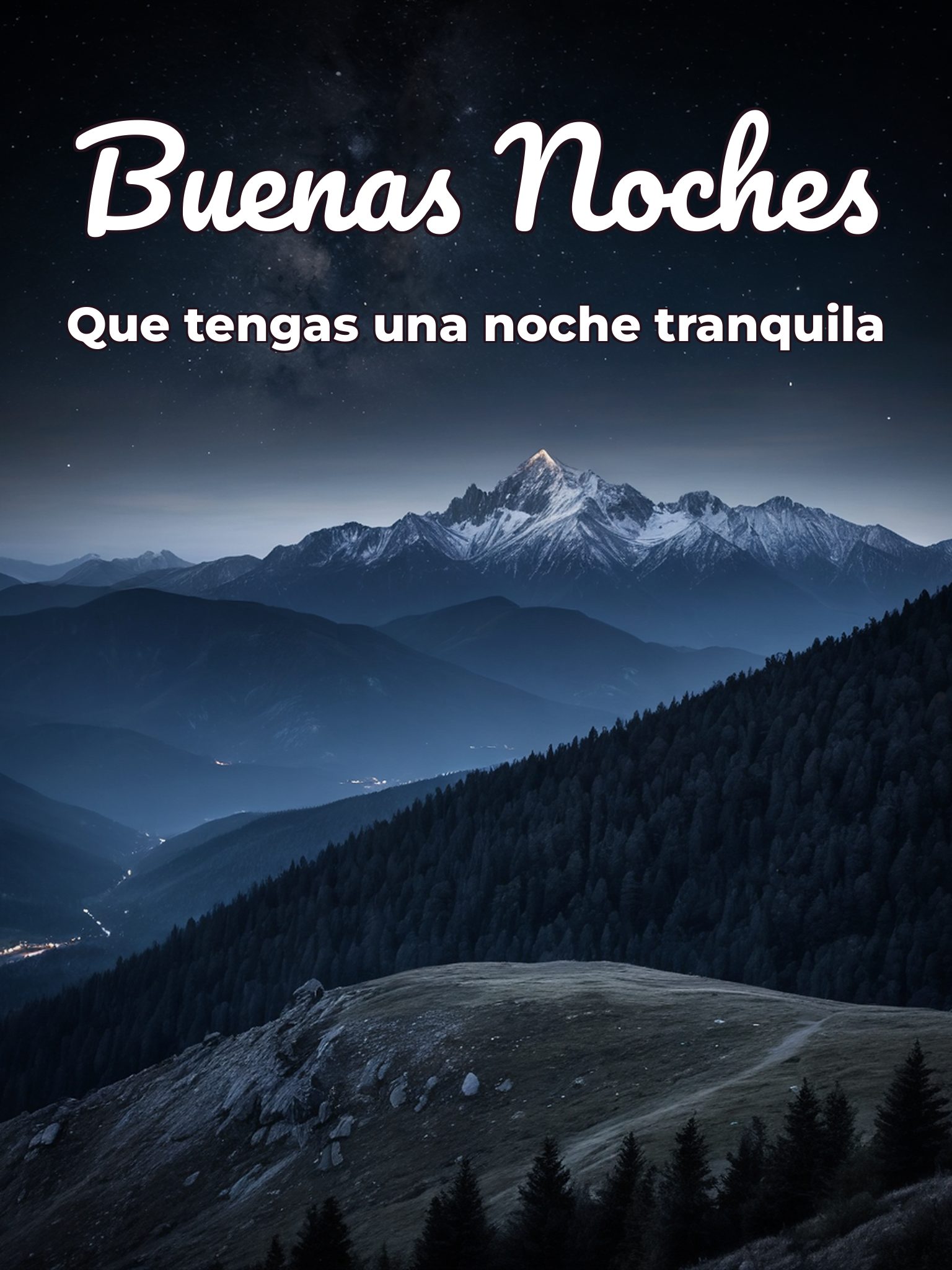Mensajes bonitos para buenas noches para WhatsApp