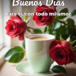 buenos días para ti, con todo mi amor