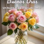 buenos días un buen día para ti, mi amor
