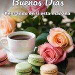 buenos días pensando en ti esta mañana