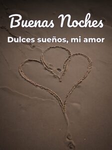 Mensajes buenas noches mi amor para Facebook