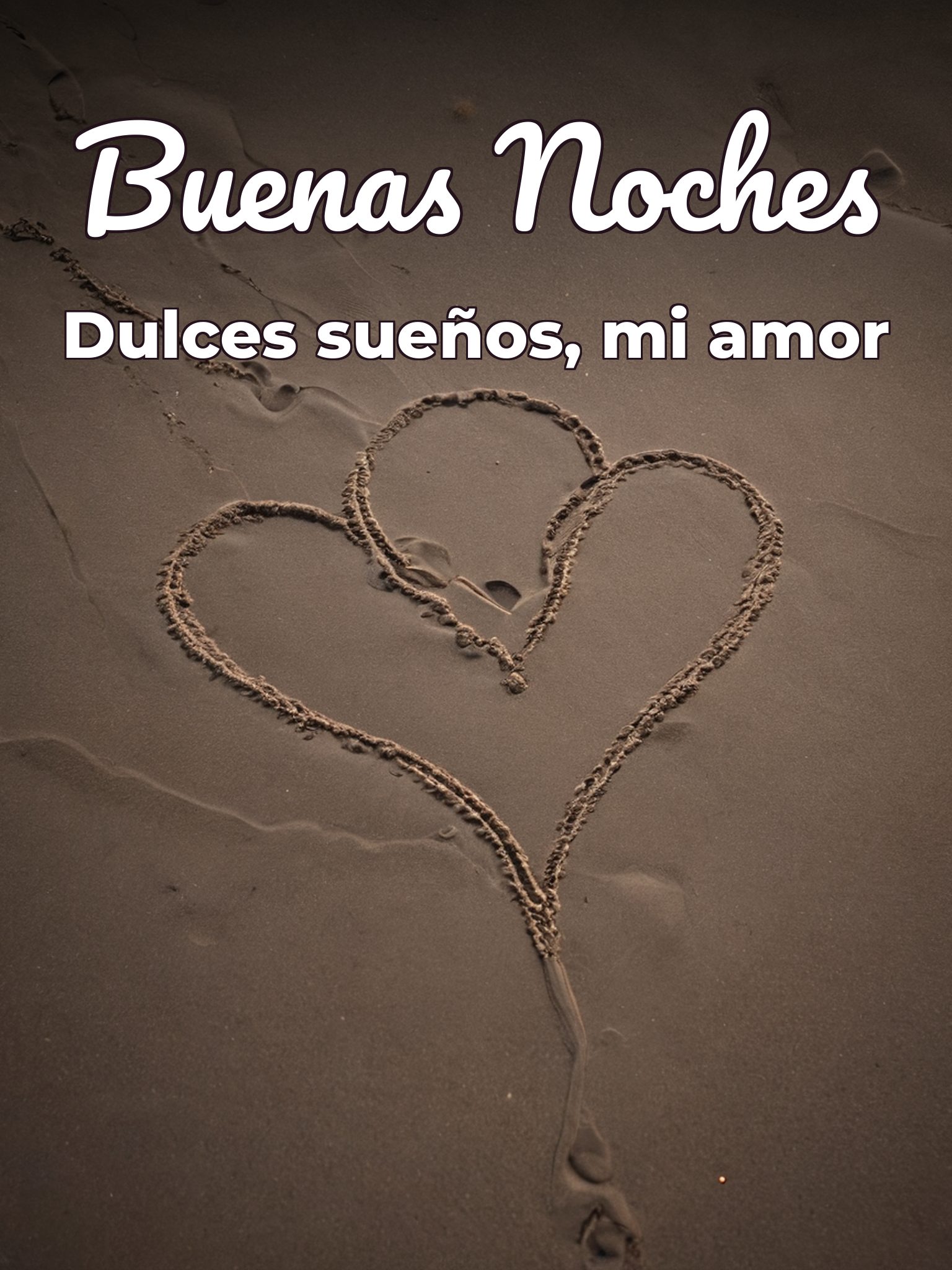 Mensajes buenas noches mi amor para Facebook
