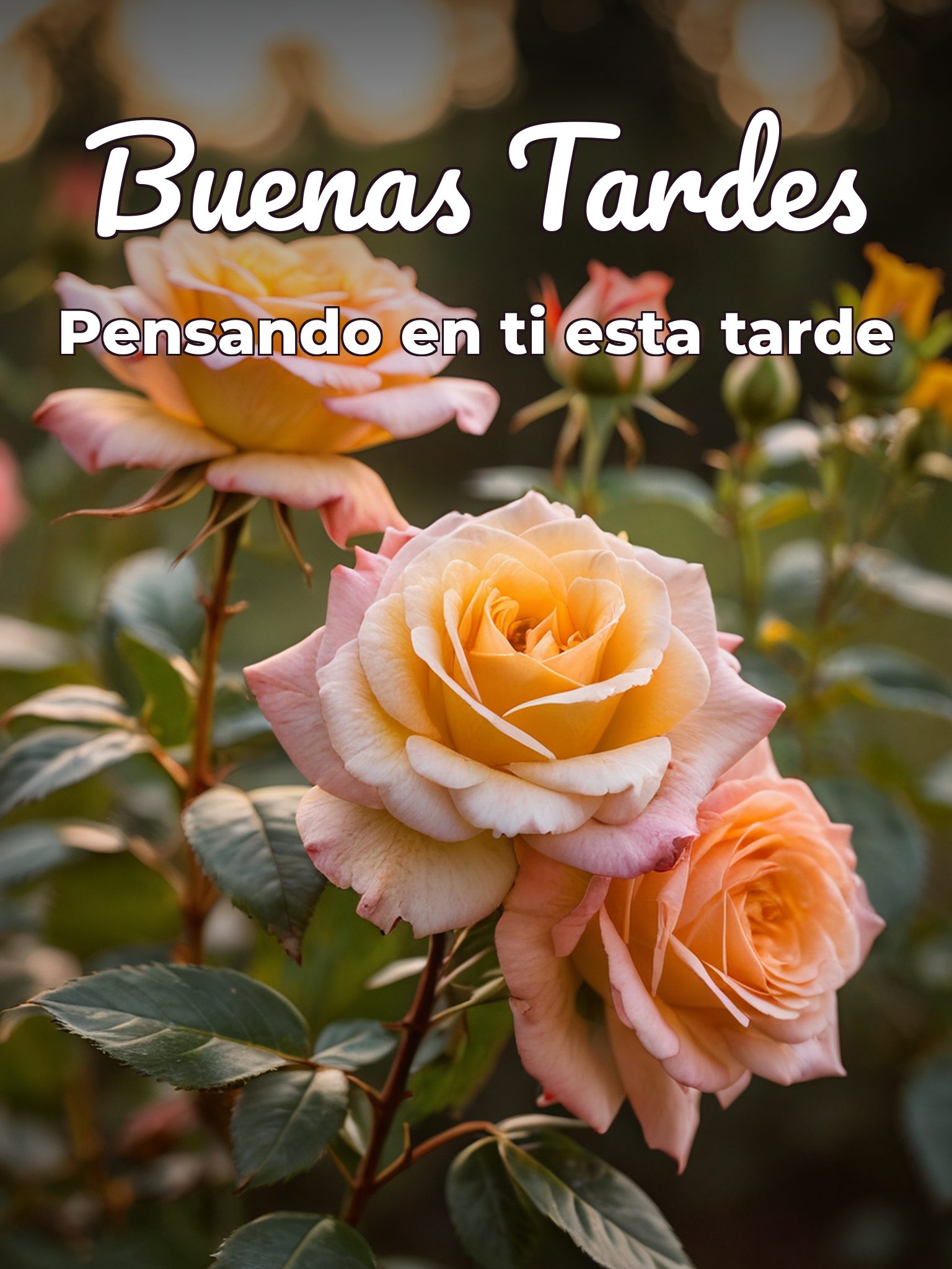 Mensajes buenas tardes amor para WhatsApp celular