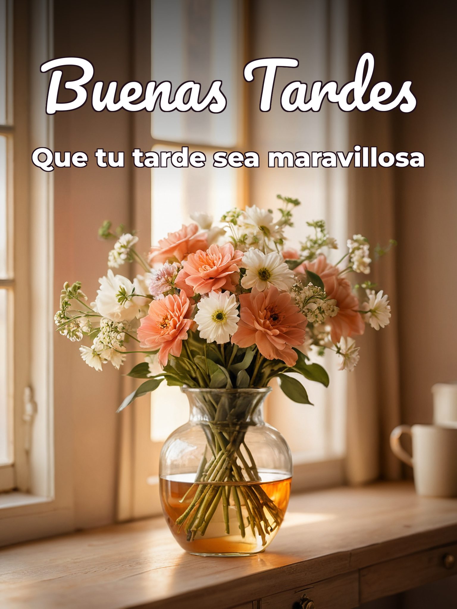 Mensajes buenas tardes bonitos para Facebook y WhatsApp
