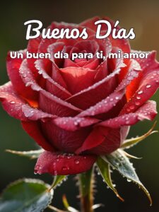 Mensajes buenos días mi amor