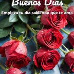buenos días empieza tu día sabiendo que te amo