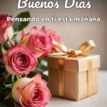 buenos días pensando en ti esta mañana