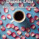 buenos días para ti, con todo mi amor