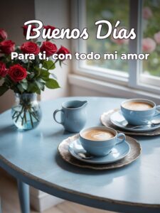Mensajes buenos días para mi novia