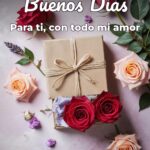 buenos días para ti, con todo mi amor
