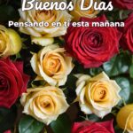 buenos días pensando en ti esta mañana
