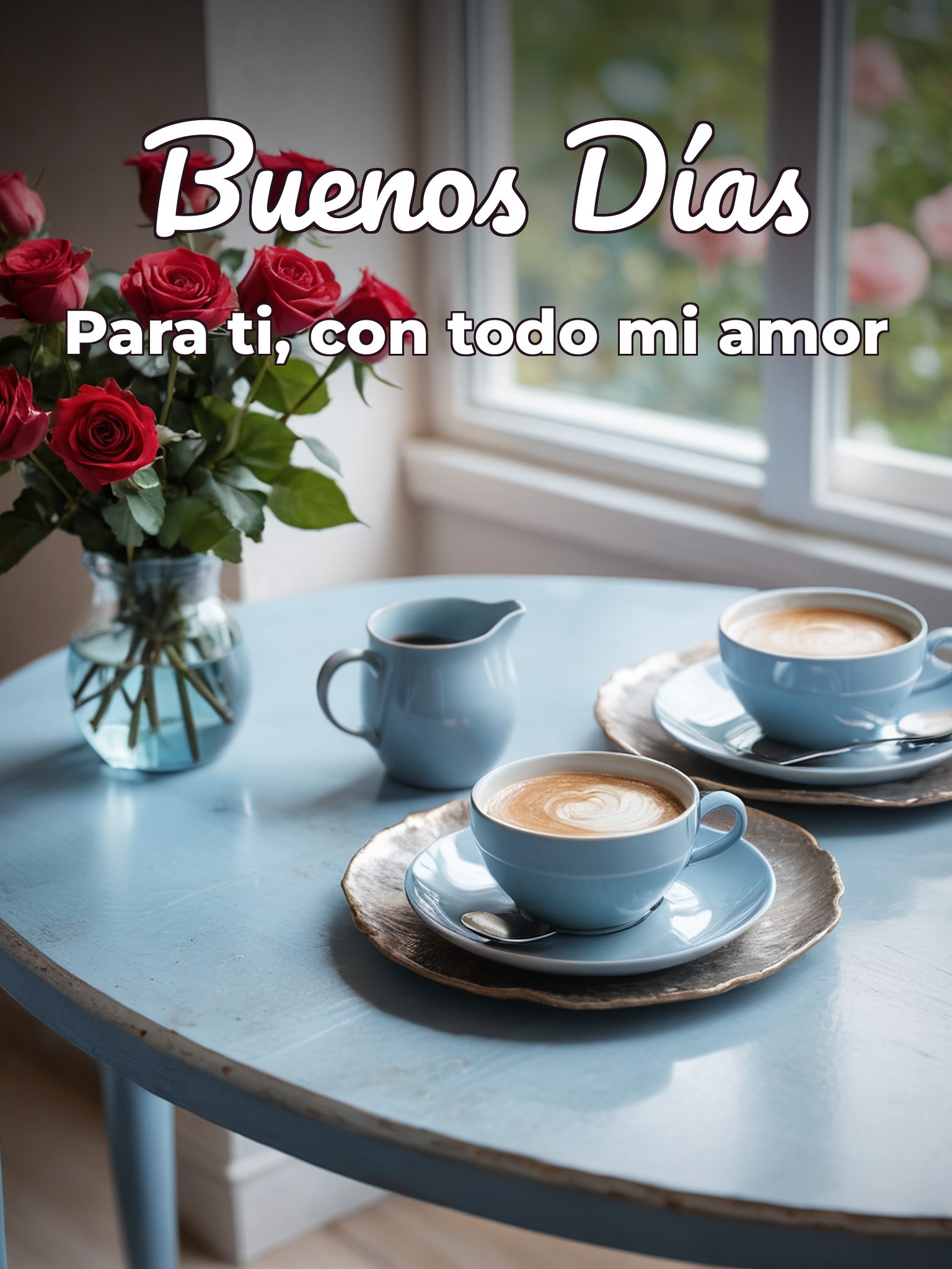 Mensajes buenos días para mi novia