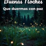 buenas noches que duermas con paz