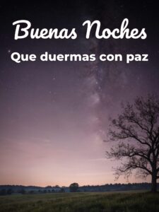 Mensajes cortos de buenas noches para Facebook
