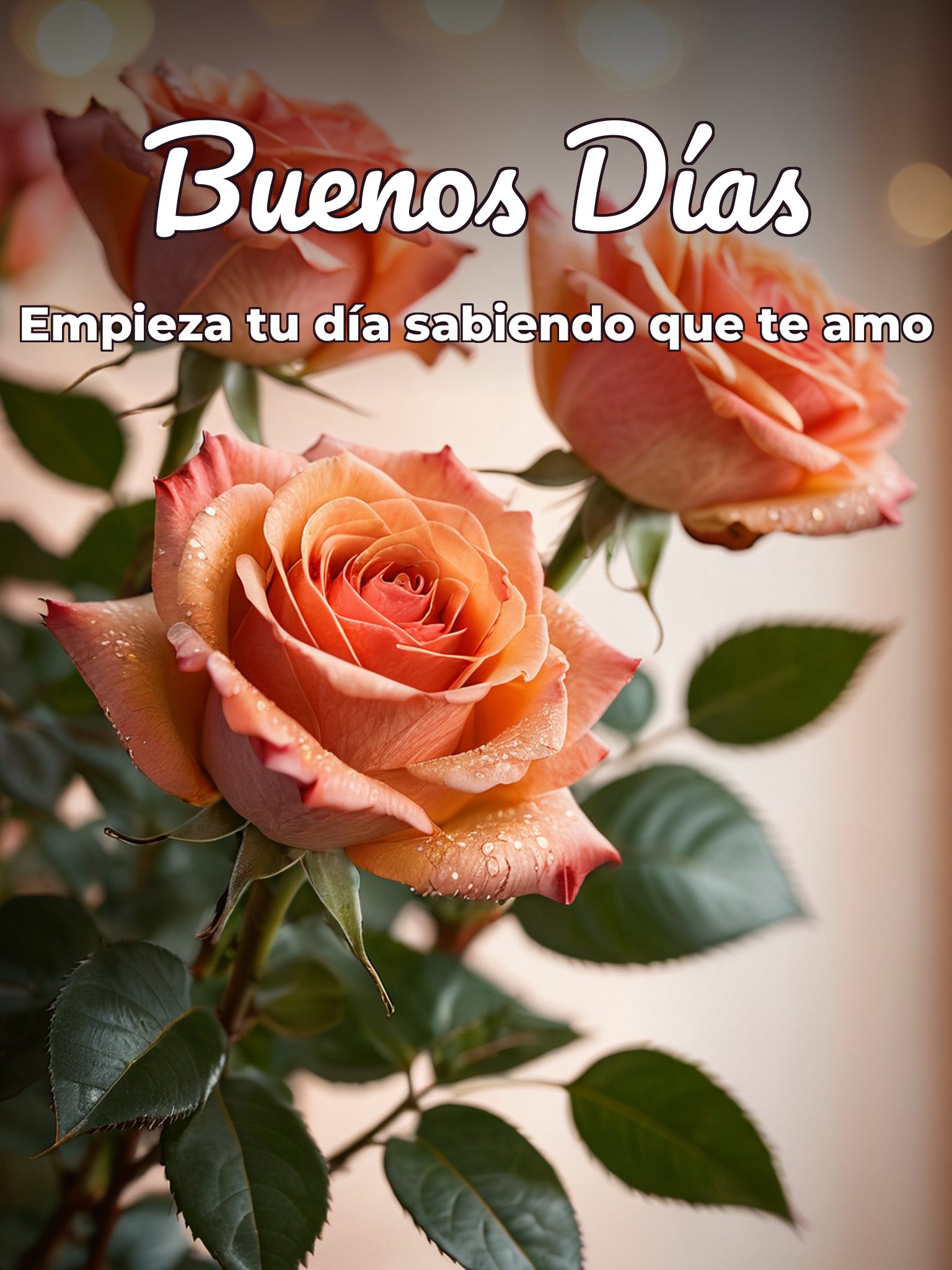 Mensajes cortos de buenos días amor para celular