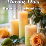 buenos días para ti, con todo mi amor