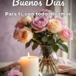 buenos días para ti, con todo mi amor