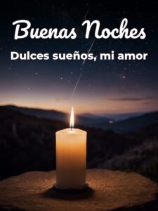 Mensajes d buenas noches amor