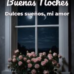 buenas noches dulces sueños, mi amor