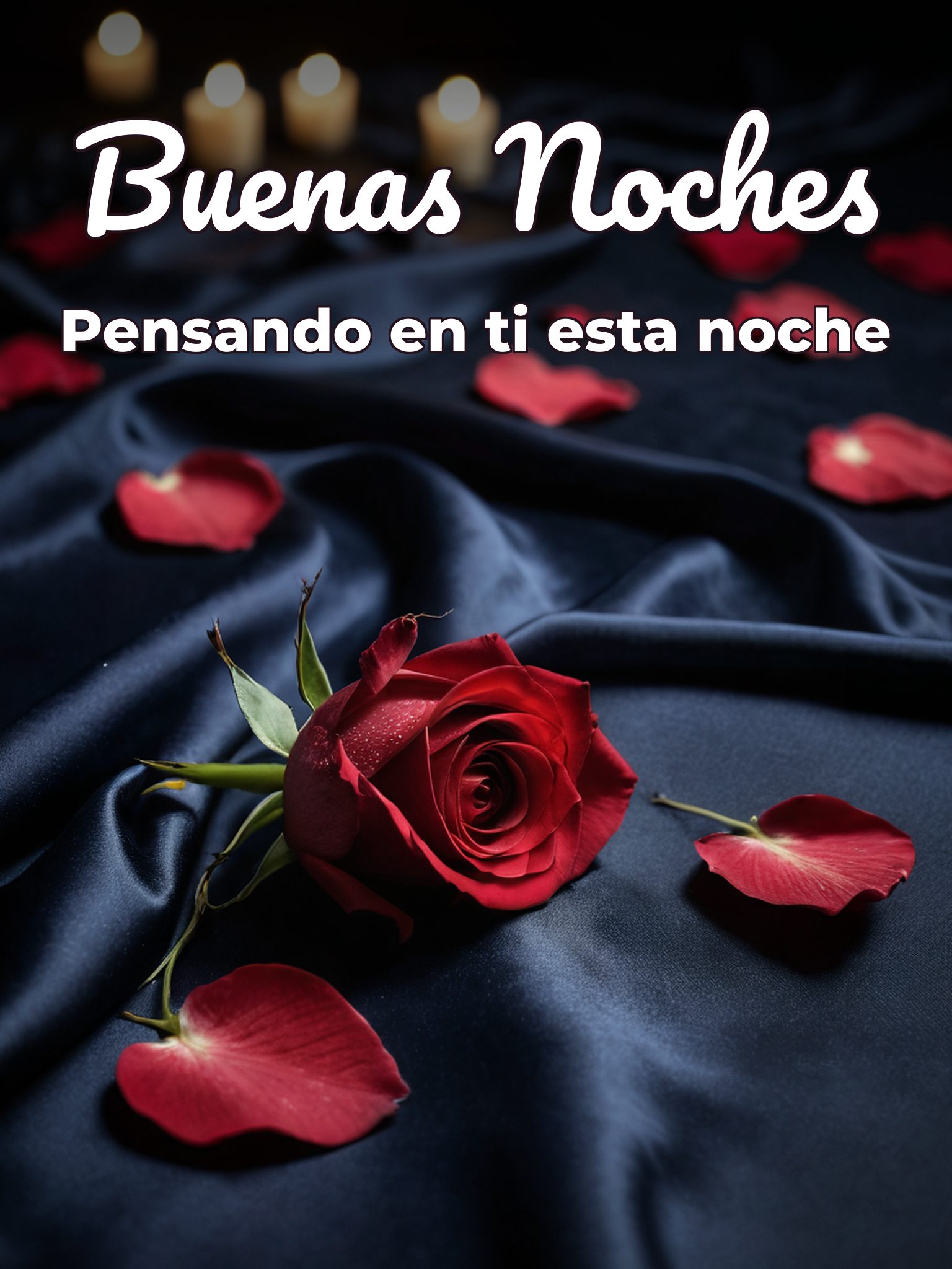 Mensajes d buenas noches amor para Facebook