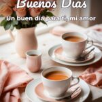 buenos días un buen día para ti, mi amor