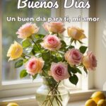 buenos días un buen día para ti, mi amor
