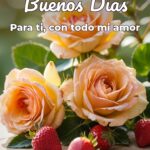 buenos días para ti, con todo mi amor