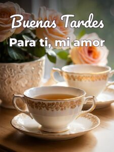 Mensajes de amor buenas tardes para WhatsApp celular