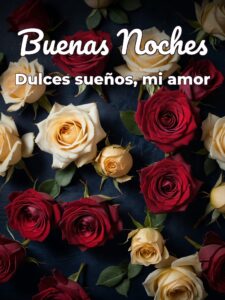Mensajes de amor para buenas noches