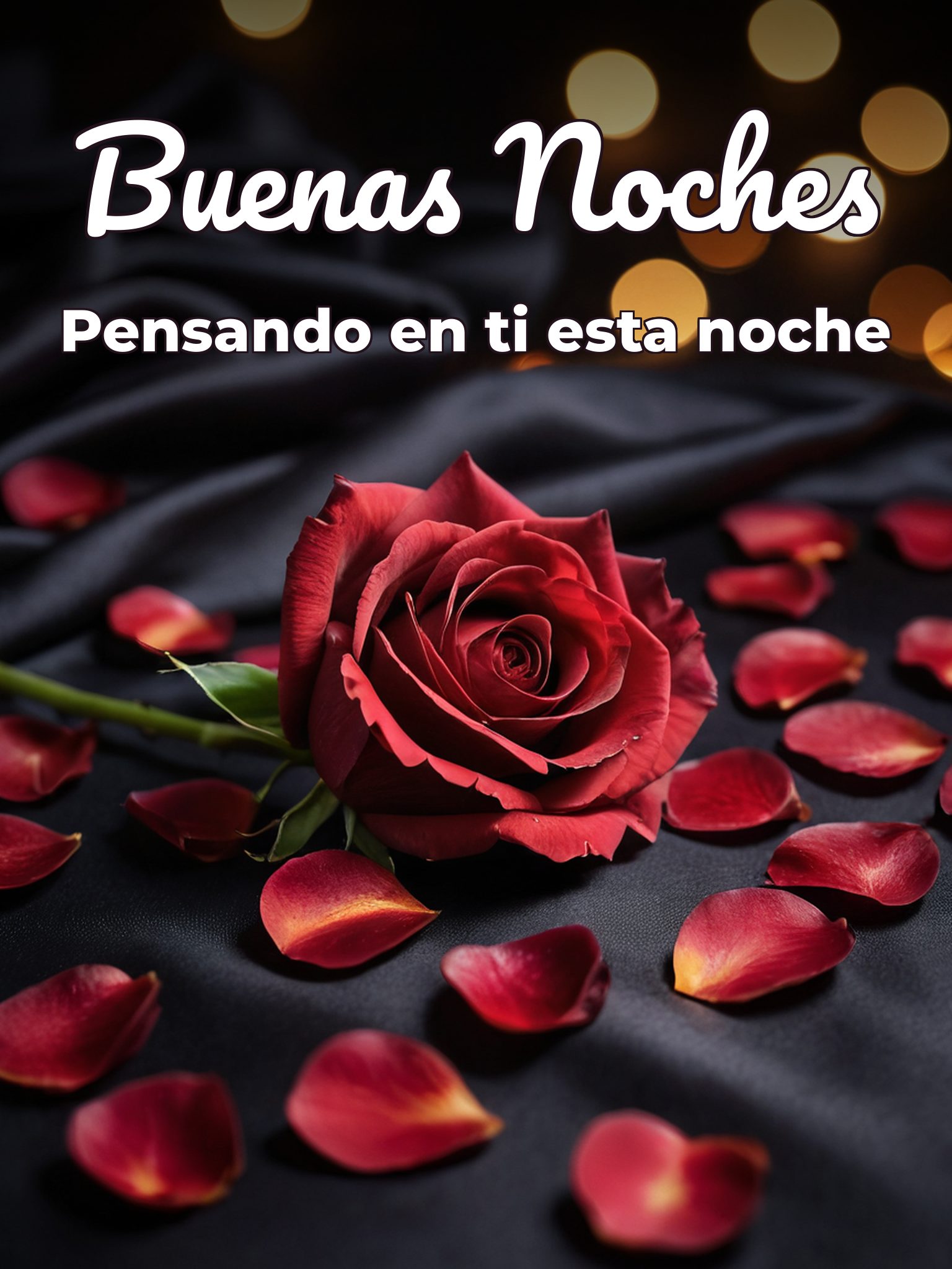 Mensajes de amor para buenas noches para Facebook