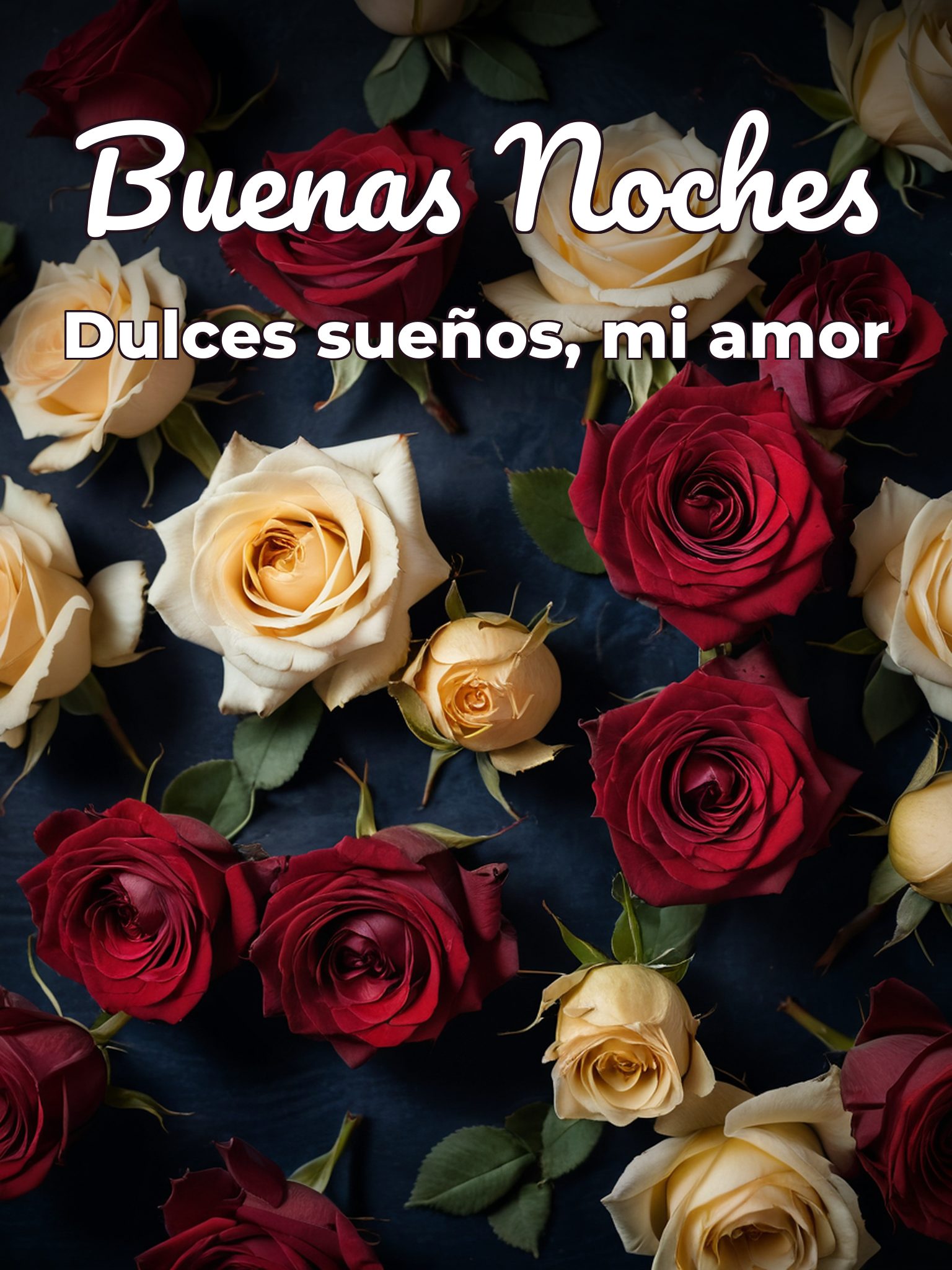 Mensajes de amor para buenas noches