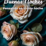 buenas noches pensando en ti esta noche