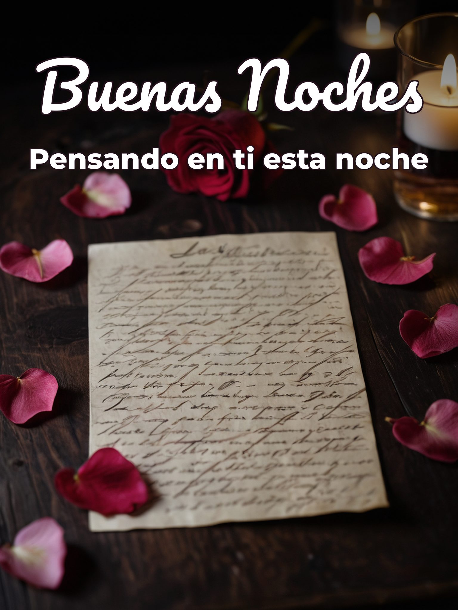 Mensajes de amor para dar las buenas noches para WhatsApp