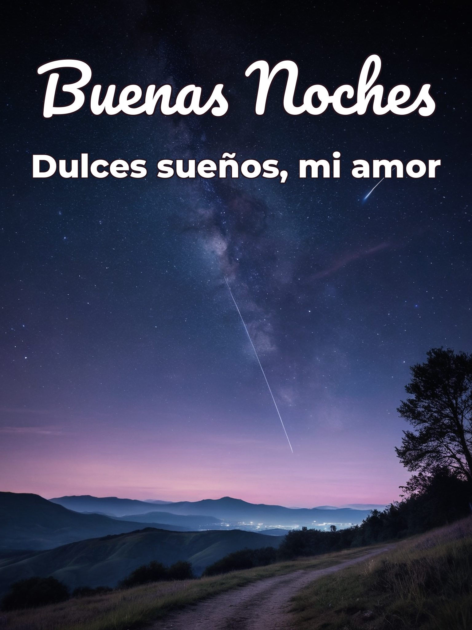 Mensajes de amor para dar las buenas noches