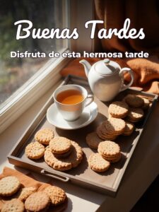 Mensajes de bonita tarde para WhatsApp celular