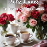 feliz lunes te deseo un lindo lunes