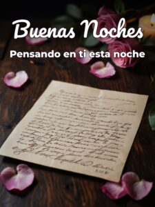 Mensajes de buenas noches amor para Facebook